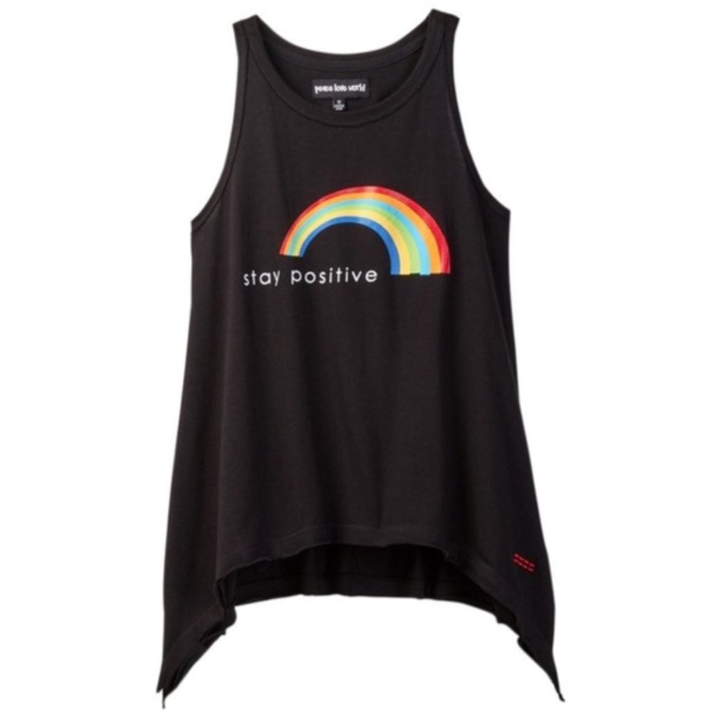 ❤️☮️🌎 Girls Peace Love World Tank